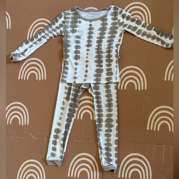 Kyte BABY Pajamas Kyte Baby 2 Piece Long Sleeve Pajama 824 Khaki